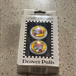 Mary Engelbreit Colorful Cherry  Drawer Pulls Set